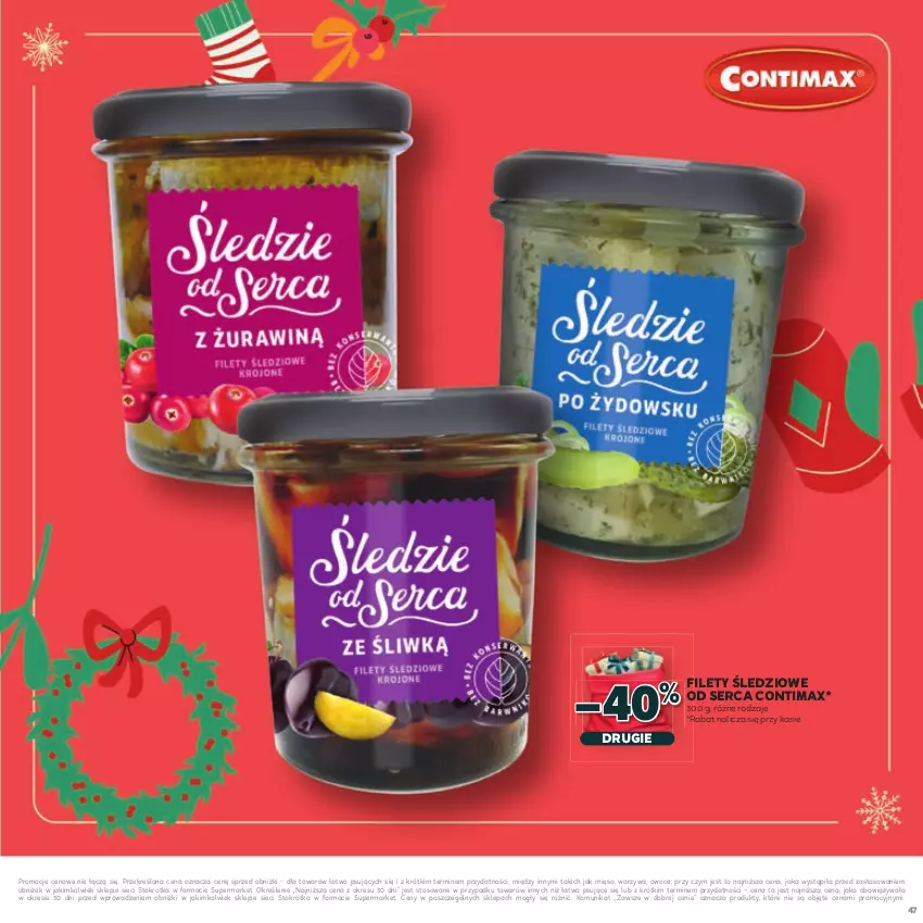 Gazetka promocyjna Stokrotka - Katalog Mikołajki! - ważna 20.11 do 10.12.2025 - strona 47 - produkty: Mięso, Owoce, Ser, Warzywa