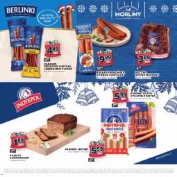 Gazetka promocyjna Stokrotka - Katalog Mikołajki! - Gazetka - ważna od 10.12 do 10.12.2025 - strona 40 - produkty: Kurczak, Warzywa, Parówki, Pasztet, Morliny, Boczek, Owoce, Kabanos, Kiełbasa, Berlinki, Mięso