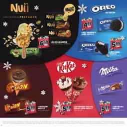 Gazetka promocyjna Stokrotka - Katalog Mikołajki! - Gazetka - ważna od 10.12 do 10.12.2025 - strona 52 - produkty: Warzywa, Kaktus, Lion, Lody, Owoce, Oreo, Mięso, Nestlé, Milka