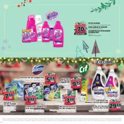 Gazetka promocyjna Stokrotka - Katalog Mikołajki! - Gazetka - ważna od 10.12 do 10.12.2025 - strona 64 - produkty: Domestos, Warzywa, Cif, Coccolino, Odplamiacz, Mleczko, Kostka do wc, Szampon, Owoce, Vanish, Kapsułki do prania, Mięso, Dywan