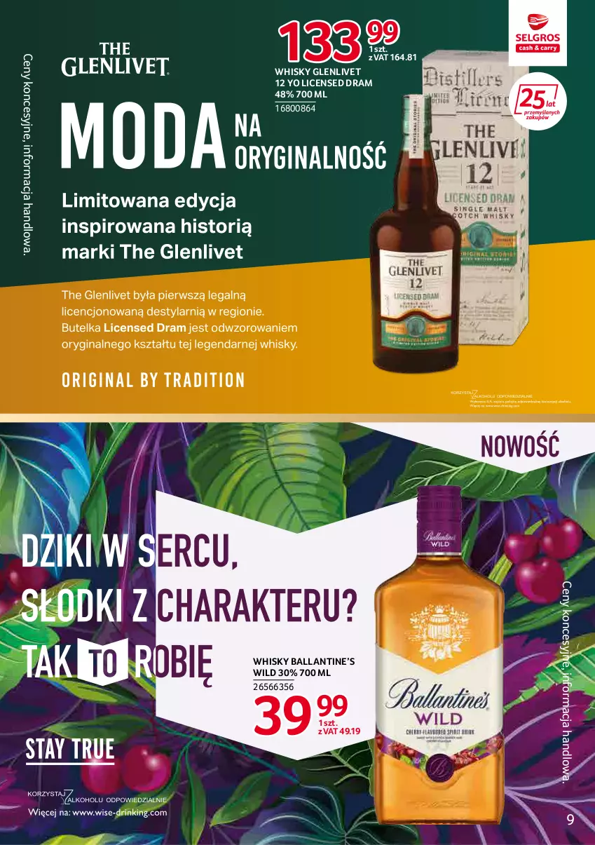 Gazetka promocyjna Selgros - Katalog Markowe Produkty - ważna 31.03 do 06.04.2022 - strona 9 - produkty: Whisky