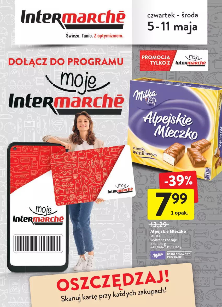 Gazetka promocyjna Intermarche - ważna 05.05 do 11.06.2022 - strona 1 - produkty: Milka, Mleczko