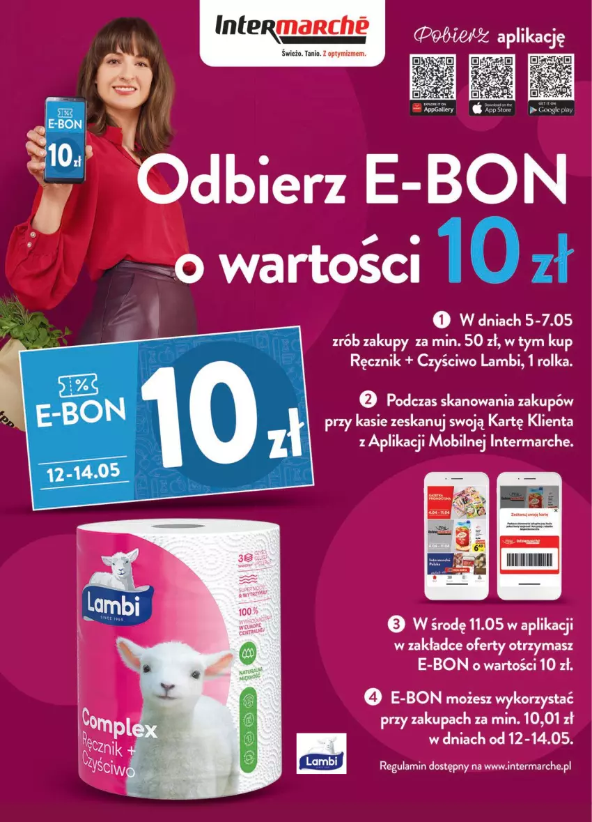 Gazetka promocyjna Intermarche - ważna 05.05 do 11.06.2022 - strona 4 - produkty: Ręcznik