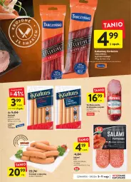 Gazetka promocyjna Intermarche - Gazetka - ważna od 11.06 do 11.06.2022 - strona 19 - produkty: Krakus, Salami, Bell, Parówki, Tarczyński, Kabanos, Kiełbasa, Olewnik