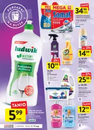 Gazetka promocyjna Intermarche - Gazetka - ważna od 11.06 do 11.06.2022 - strona 32 - produkty: Ludwik, Cif, Coccolino, Spray do czyszczenia, Tablet, Płyn do płukania, Somat, Odświeżacz powietrza, Zmywarki, Kapsułki do prania, Tabletki do zmywarki