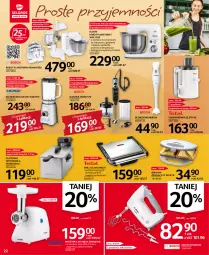 Gazetka promocyjna Selgros - Oferta przemysłowa - Gazetka - ważna od 07.09 do 07.09.2022 - strona 22 - produkty: Sok, Ser, Robot planetarny, Blender, Kosz, Pojemnik, Mikser, Szynka, Robot, Smoothie, Maszynka, Grill, Pokrywa, Mięso, Szpatułka