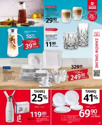 Gazetka promocyjna Selgros - Oferta przemysłowa - Gazetka - ważna od 07.09 do 07.09.2022 - strona 27 - produkty: Ser, Dzbanek, Talerz, Prima, Syfon, Whisky, Szklanka, Deser, Komplet obiadowy, Lanki