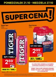 Gazetka promocyjna Delikatesy Centrum - NOWA GAZETKA Delikatesy Centrum od 21 października! 21-27.10.2024 - Gazetka - ważna od 27.10 do 27.10.2024 - strona 11 - produkty: Piwa, Piwo, Piec, Gra, Tiger, Harnaś, Napój