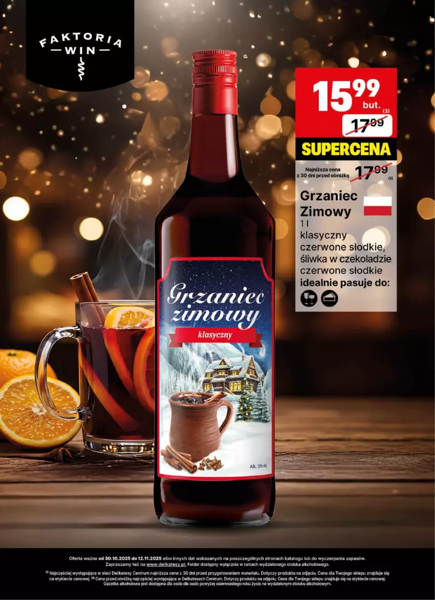 Gazetka promocyjna Delikatesy Centrum - Delibarek DC44-DC45 - ważna 30.10 do 12.11.2025 - strona 6 - produkty: Rama, Rum