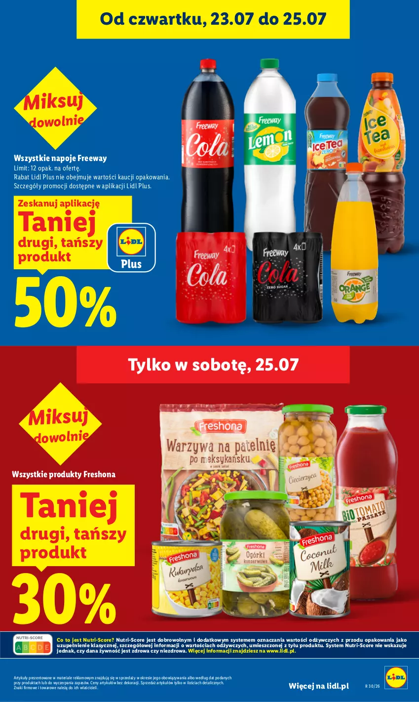 Gazetka promocyjna Lidl - Gazetka ważna od 23.07. do 25.07. - ważna 23.07 do 25.07.2026 - strona 23 - produkty: Napoje