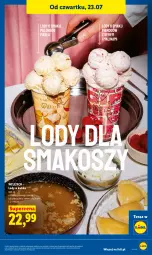 Gazetka promocyjna Lidl - Gazetka ważna od 23.07. do 25.07. - Gazetka - ważna od 25.07 do 25.07.2026 - strona 71 - produkty: Ser, Tera, Lody