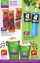 Gazetka promocyjna Stokrotka - Stokrotka Express - Gazetka - ważna od 04.02 do 04.02.2026 - strona 1 - produkty: Sok, Por, Kawa, Tarczyński, Sport, Kabanos, Fa