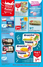 Gazetka promocyjna Auchan - Gazetka KORZYŚCI z kartą SKARBONKA Supermarket Auchan - Gazetka - ważna od 08.02 do 08.02.2023 - strona 5 - produkty: Ser, Jaja, Lody, Serek, Mleko zagęszczone, Danio, Deser, Masło, Mleko, Fa