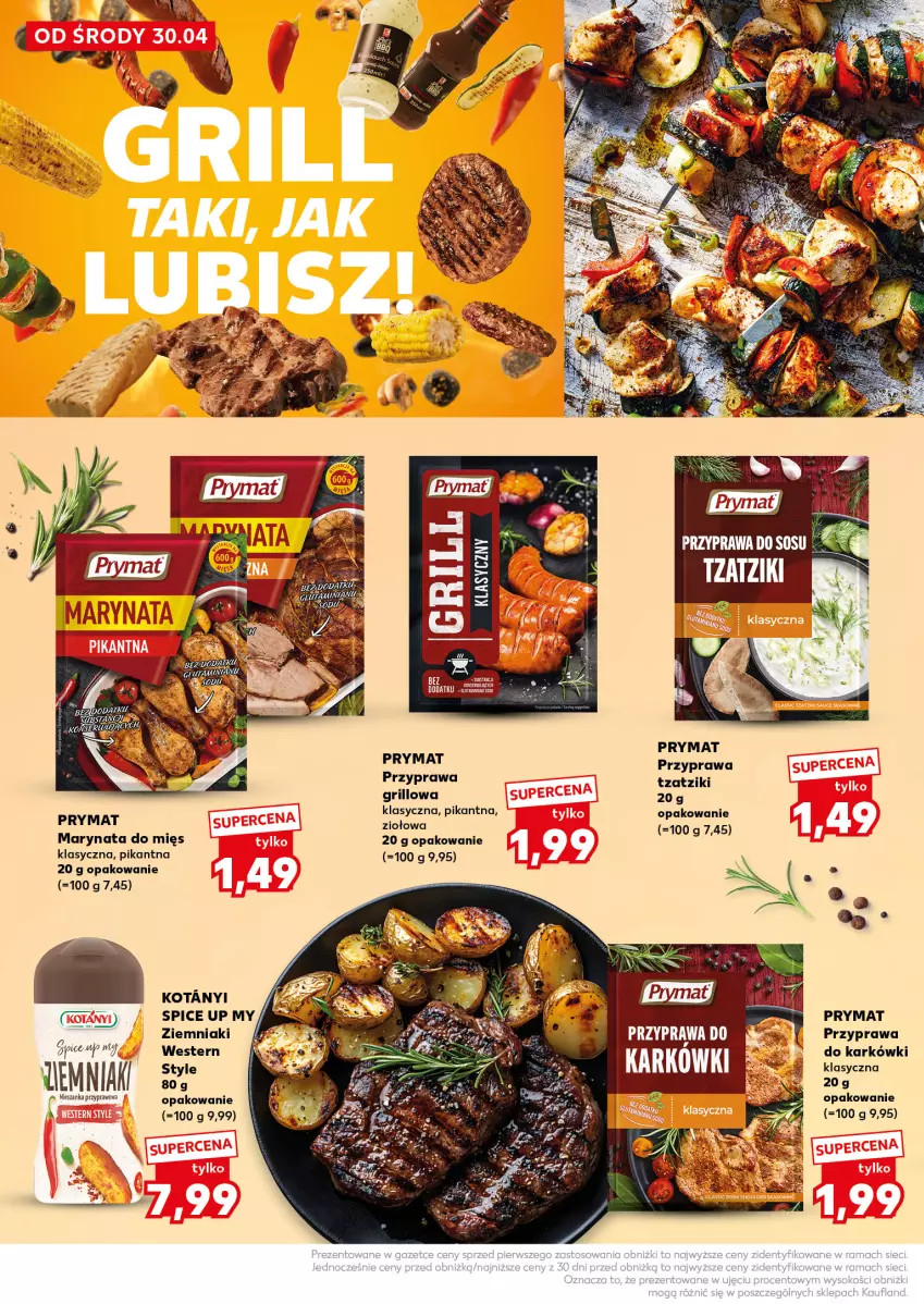 Gazetka promocyjna Kaufland - Kaufland - ważna 30.04 do 07.05.2025 - strona 10 - produkty: Grill, Prymat, Sos, Ziemniaki