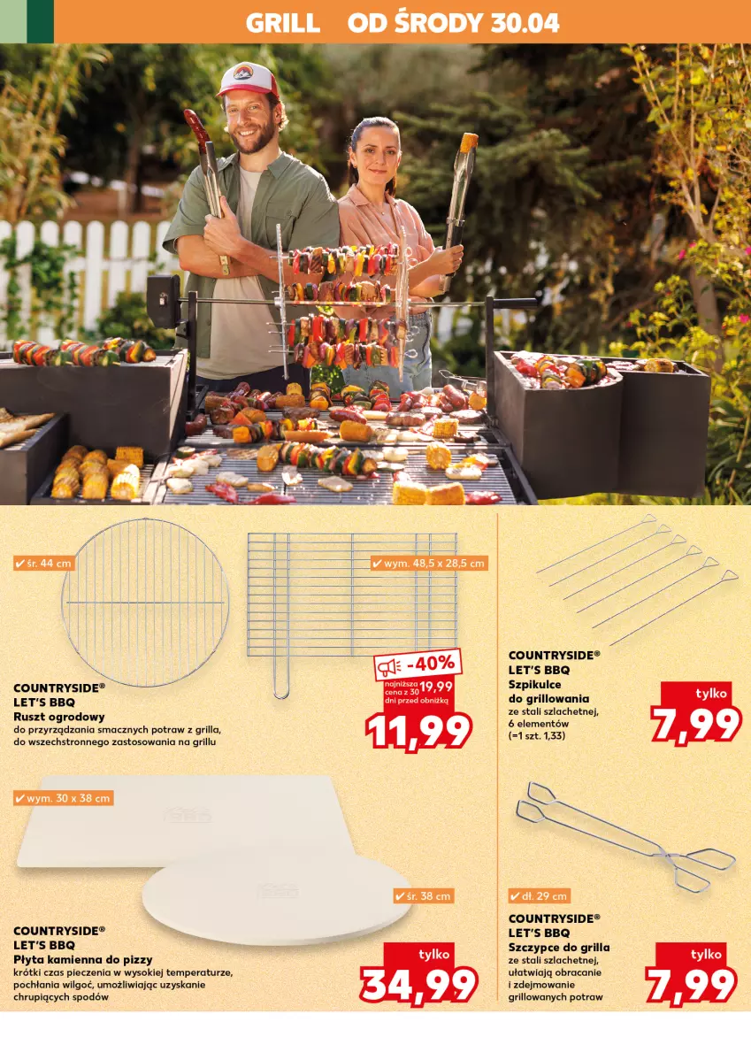 Gazetka promocyjna Kaufland - Kaufland - ważna 30.04 do 07.05.2025 - strona 14 - produkty: Grill, LG, Piec, Płyta, Sok, Szczypce