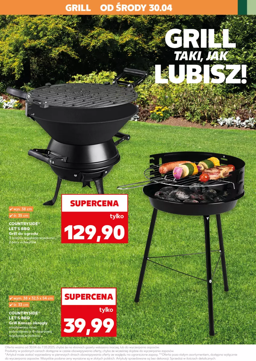 Gazetka promocyjna Kaufland - Kaufland - ważna 30.04 do 07.05.2025 - strona 17 - produkty: Grill, Palenisko, Sok