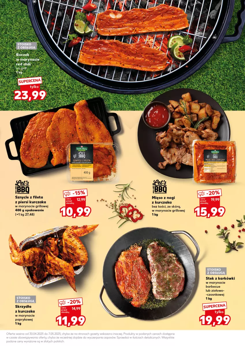 Gazetka promocyjna Kaufland - Kaufland - ważna 30.04 do 07.05.2025 - strona 3 - produkty: Grill, Kurczak, Mięso, Stek