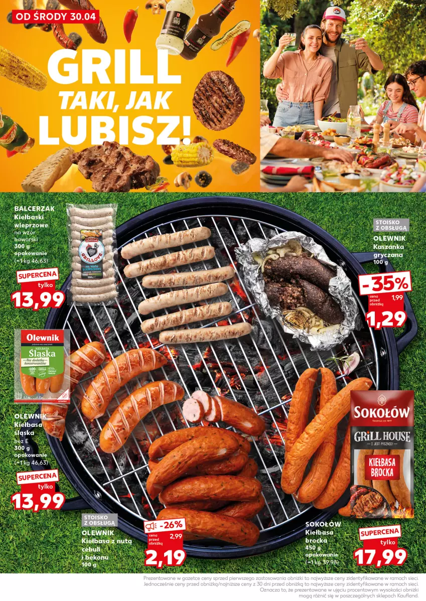 Gazetka promocyjna Kaufland - Kaufland - ważna 30.04 do 07.05.2025 - strona 4 - produkty: Kiełbasa, Olewnik