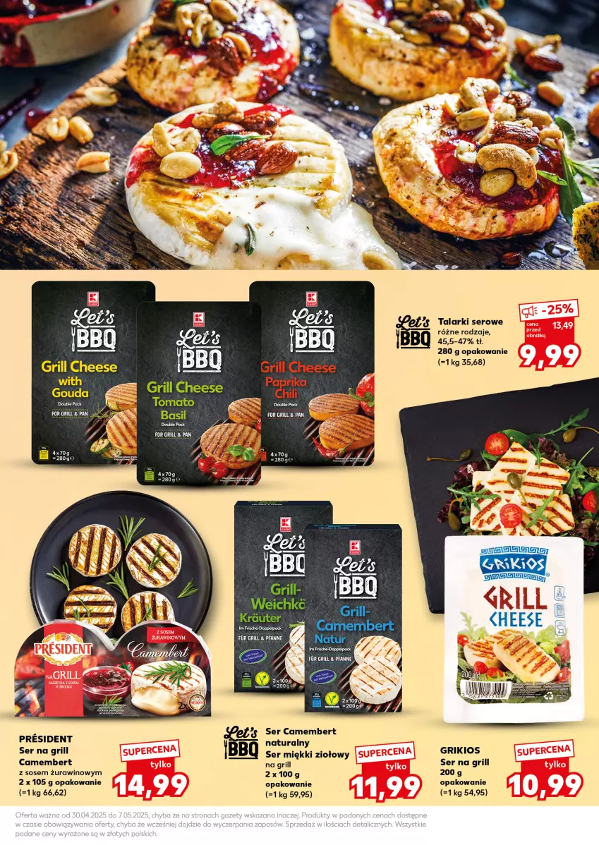 Gazetka promocyjna Kaufland - Kaufland - ważna 30.04 do 07.05.2025 - strona 7 - produkty: Camembert, Grill, LG, Ser, Sos, Wino
