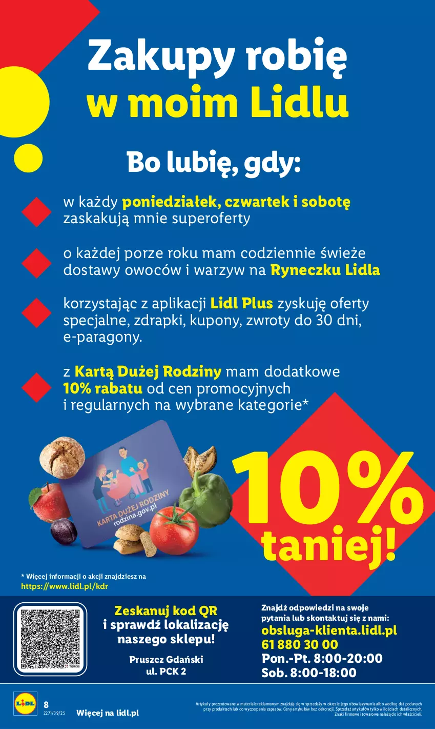 Gazetka promocyjna Lidl - Lidl w Pruszczu Gdańskim - ważna 25.09 do 04.10.2025 - strona 8 - produkty: Por