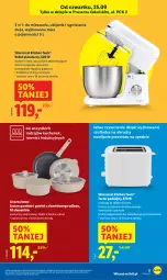 Gazetka promocyjna Lidl - Lidl w Pruszczu Gdańskim - Gazetka - ważna od 04.10 do 04.10.2025 - strona 5 - produkty: Silvercrest, Top, Rum, Ivar, Robot planetarny, Toster, Robot