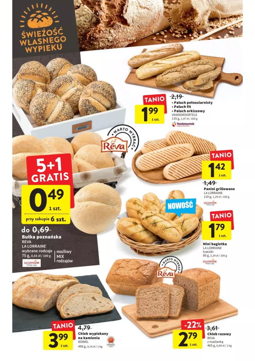 Gazetka promocyjna Intermarche - ważna 11.08 do 17.08.2022 - strona 24 - produkty: Bagietka, Bułka, Chleb, Grill