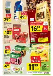 Gazetka promocyjna Intermarche - Gazetka - ważna od 17.08 do 17.08.2022 - strona 27 - produkty: Kawa rozpuszczalna, Kawa ziarnista, Kawa, Loyd, Lipton, Jacobs, Woseba, Herbata, Napój