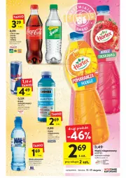 Gazetka promocyjna Intermarche - Gazetka - ważna od 17.08 do 17.08.2022 - strona 31 - produkty: Nałęczowianka, Red Bull, Coca-Cola, Oshee, Fanta, Woda mineralna, Napój niegazowany, Woda, Sprite, Napój, Hortex, Fa