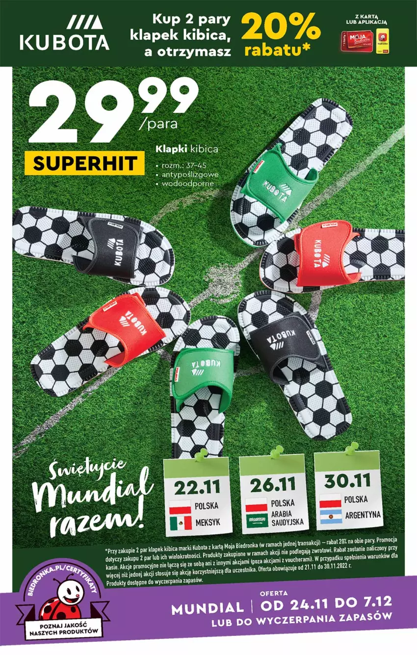 Gazetka promocyjna Biedronka - Okazje tygodnia - ważna - strona 14 - produkty: BIC, Klapki, LG, Por, Rama, Tran