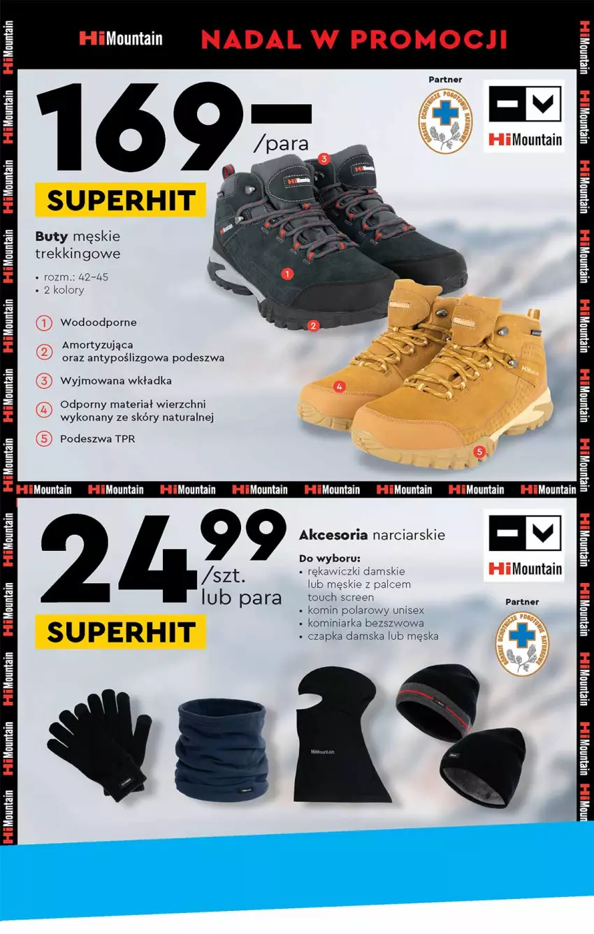 Gazetka promocyjna Biedronka - Okazje tygodnia - ważna - strona 16 - produkty: Buty, Czapka, Por