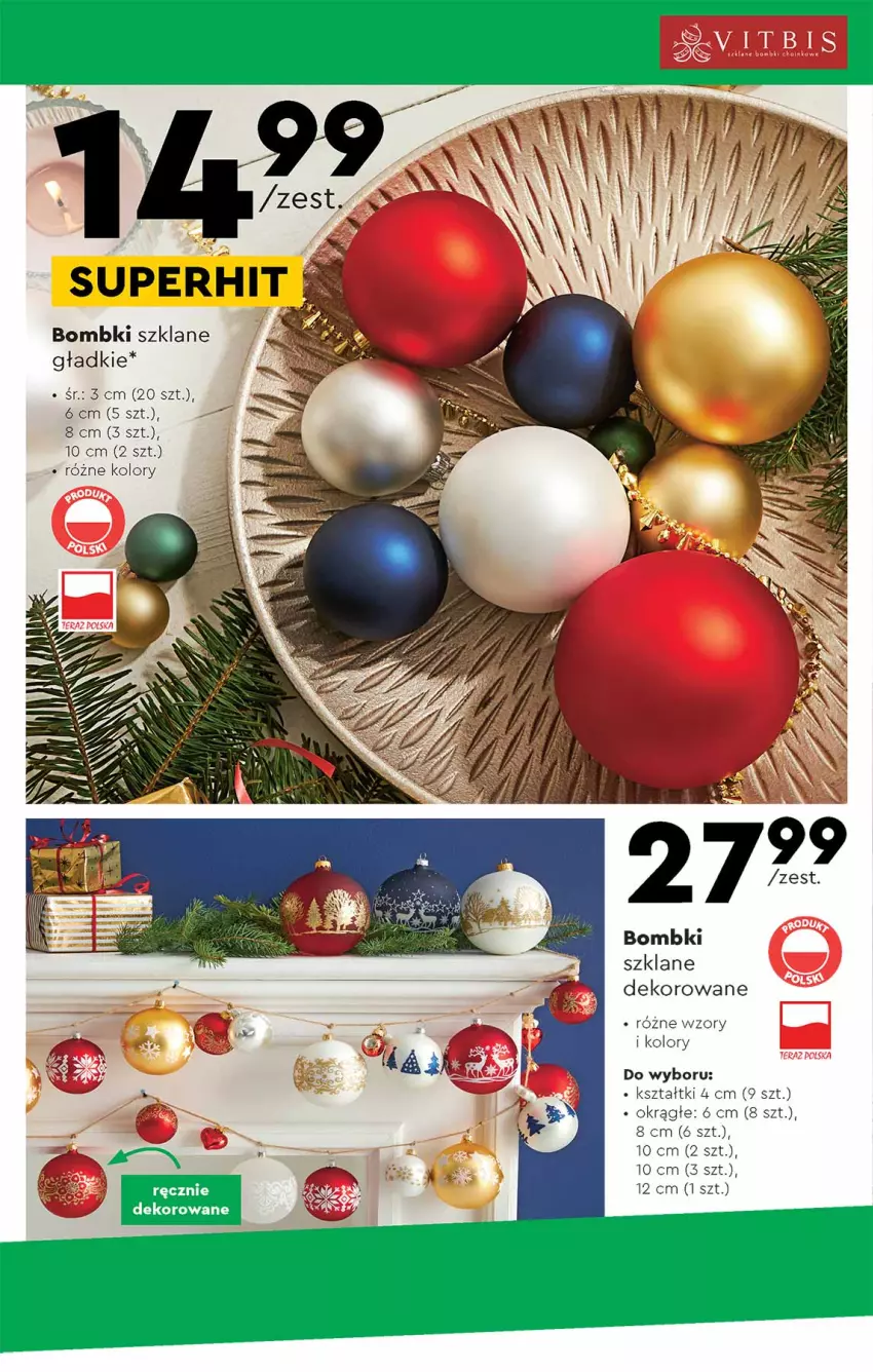 Gazetka promocyjna Biedronka - Okazje tygodnia - ważna - strona 4 - produkty: Bombki