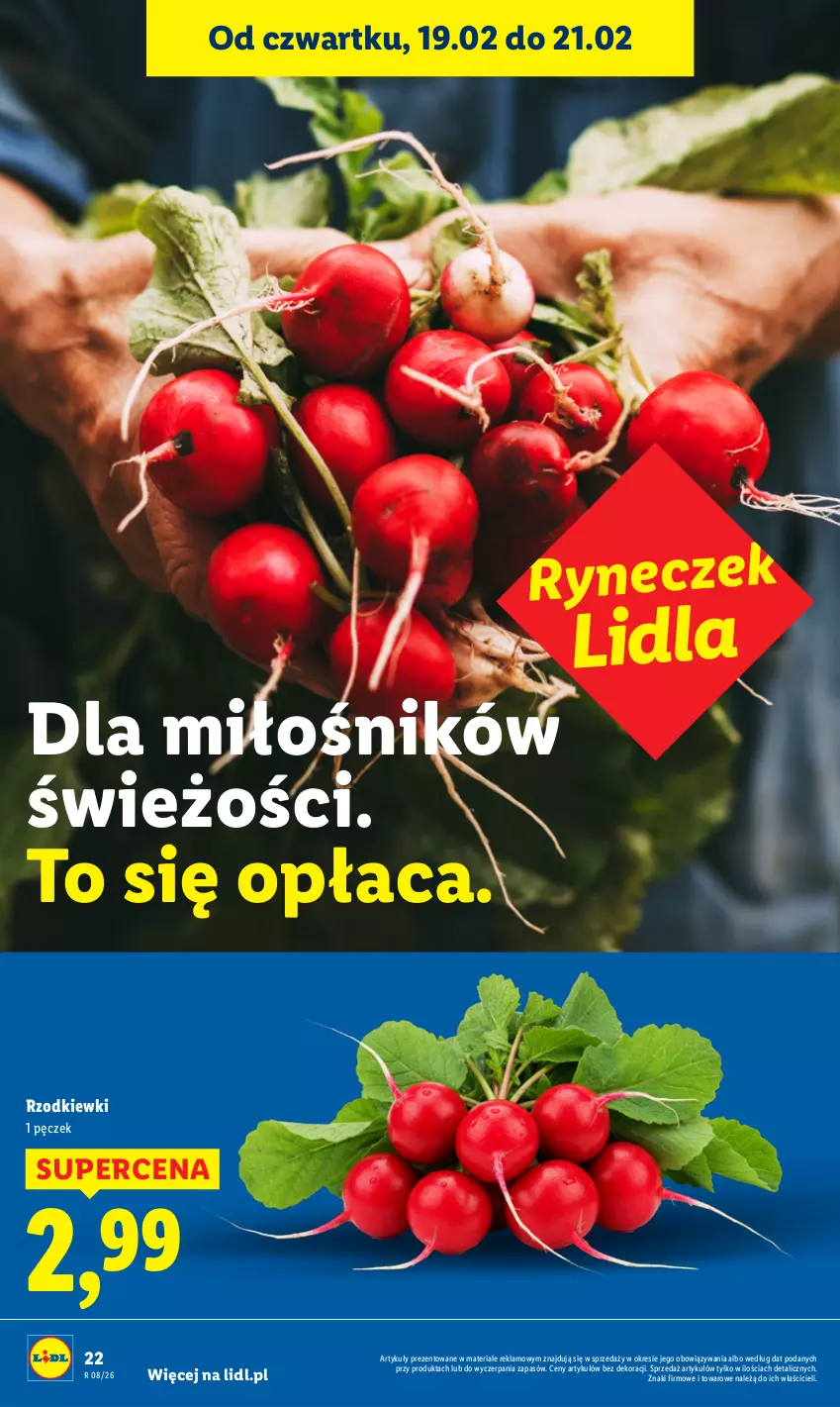 Gazetka promocyjna Lidl - GAZETKA - ważna 19.02 do 21.02.2026 - strona 22