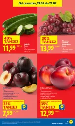 Gazetka promocyjna Lidl - GAZETKA - Gazetka - ważna od 21.02 do 21.02.2026 - strona 21 - produkty: Winogrona, Wino, Nektar