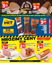 Gazetka promocyjna Topaz - Gazetka - Gazetka - ważna od 04.03 do 04.03.2026 - strona 7 - produkty: Kiełbasa krakowska, Salceson, Tarczyński, Kabanos, Kiełbasa