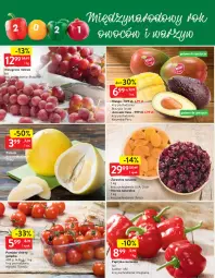 Gazetka promocyjna Intermarche - Dzień babci i dziadka - Gazetka - ważna od 25.01 do 25.01.2021 - strona 12 - produkty: Papryka czerwona, Morela, Papryka, Pomelo, Avocado, Wino, Mango