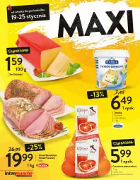 Gazetka promocyjna Intermarche - Dzień babci i dziadka - Gazetka - ważna od 25.01 do 25.01.2021 - strona 2 - produkty: Piec, Ser, Twaróg, Schab Benedykta, Duda, Edam, POLMLEK, Schab pieczony