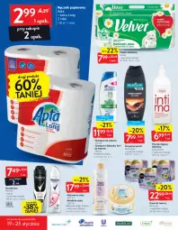 Gazetka promocyjna Intermarche - Dzień babci i dziadka - Gazetka - ważna od 25.01 do 25.01.2021 - strona 30 - produkty: Krem do twarzy, Palmolive, Papier, Rexona, Bielenda, Dezodorant, Balsam do ciała, Perfecta, Papier toaletowy, Velvet, Ręcznik, Rolki, Masło do ciała, Szampon, Ziaja, Płyn do higieny intymnej, Odżywka, Masło