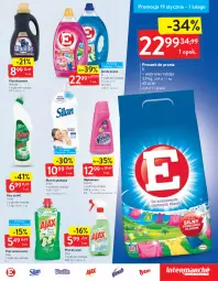 Gazetka promocyjna Intermarche - Dzień babci i dziadka - Gazetka - ważna od 25.01 do 25.01.2021 - strona 31 - produkty: Płyn do prania, Ajax, Proszek do prania, Odplamiacz, Silan, Woolite, Płyn do płukania, Tytan, Płyn do wc, Vanish, Płyn do szyb