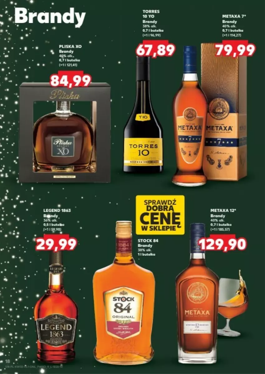 Gazetka promocyjna Kaufland - ważna 12.12 do 24.12.2024 - strona 10 - produkty: Fa, Metaxa, Stock