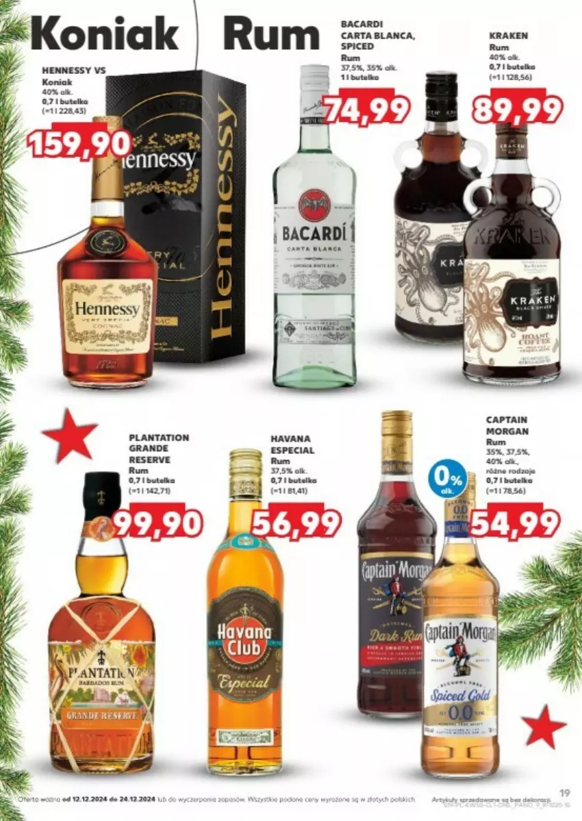 Gazetka promocyjna Kaufland - ważna 12.12 do 24.12.2024 - strona 11 - produkty: Bacardi, Gra, Rum, Ser