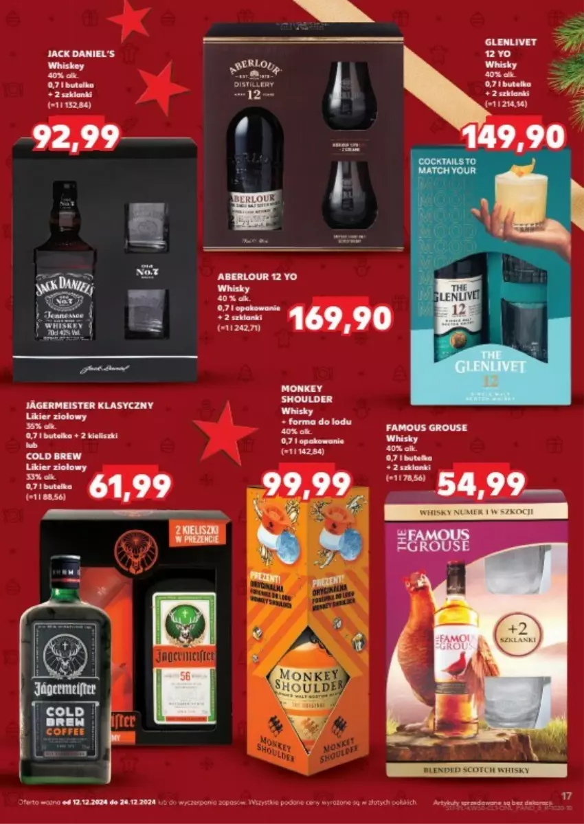 Gazetka promocyjna Kaufland - ważna 12.12 do 24.12.2024 - strona 9 - produkty: Fa, Likier, Whisky