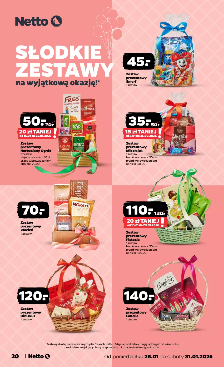Gazetka promocyjna Netto - Od Poniedziałku - ważna 26.01 do 31.01.2026 - strona 20 - produkty: Cień, Gra, Hibiskus, Ogród, Zestaw prezentowy