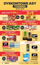Gazetka promocyjna Netto - Od Poniedziałku - Gazetka - ważna od 31.01 do 31.01.2026 - strona 2 - produkty: Piwa, Piwo, Mus, Gra, Papier, Whiskas, Beskidzki, Dallmayr, Kawa mielona, Kawa, LANA, Ręcznik, Pudliszki, Woda, Kinder