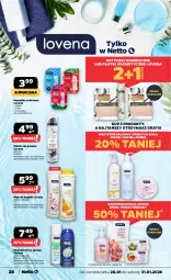 Gazetka promocyjna Netto - Od Poniedziałku - Gazetka - ważna od 31.01 do 31.01.2026 - strona 28 - produkty: Płyn do kąpieli, Gra, Dezodorant, Pianka do golenia, Płatki kosmetyczne, Arbuz