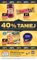 Gazetka promocyjna Netto - Od Poniedziałku - Gazetka - ważna od 31.01 do 31.01.2026 - strona 29 - produkty: Piec, Chrzan, Krem uniwersalny, Twix, Pizza, Pieczarka, Baton, Nivea