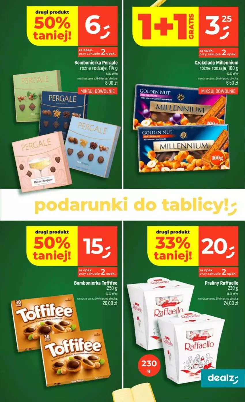 Gazetka promocyjna Dealz - NOWA GAZETKA - ważna 08.10 do 14.10.2026 - strona 19 - produkty: Czekolada, Fa, Praliny, Raffaello, Toffifee