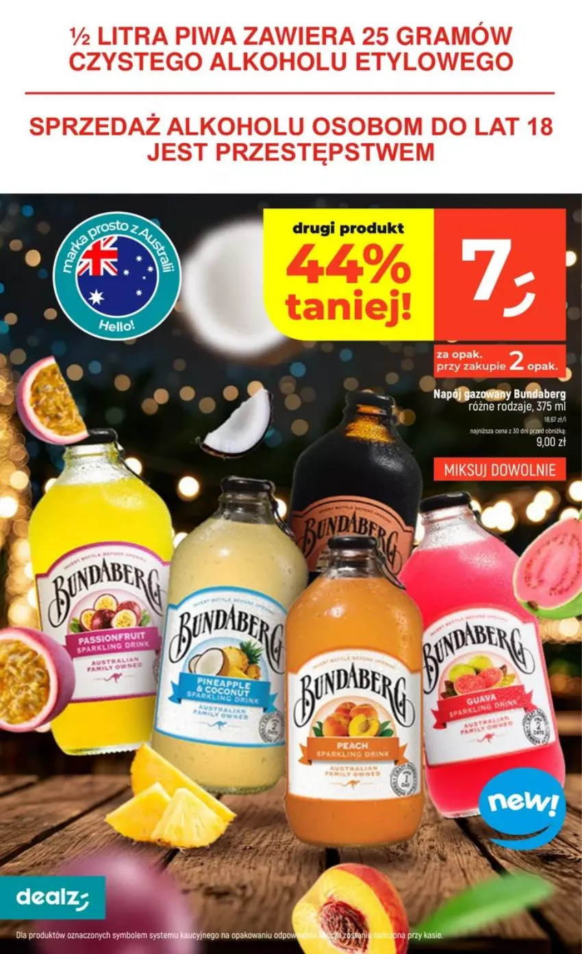 Gazetka promocyjna Dealz - NOWA GAZETKA - ważna 08.10 do 14.10.2026 - strona 30 - produkty: Napój
