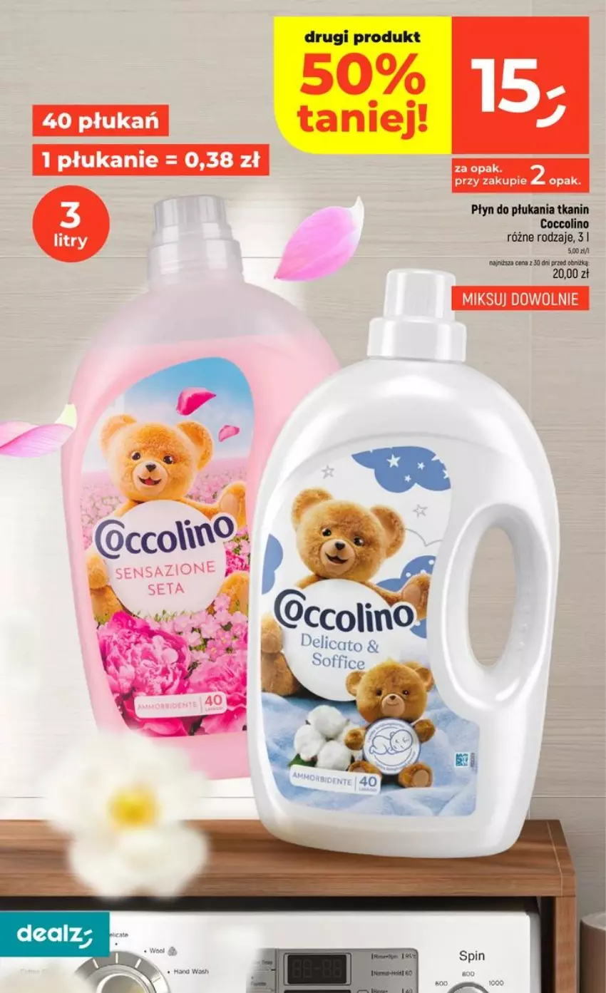 Gazetka promocyjna Dealz - NOWA GAZETKA - ważna 08.10 do 14.10.2026 - strona 32 - produkty: Coccolino, Płyn do płukania