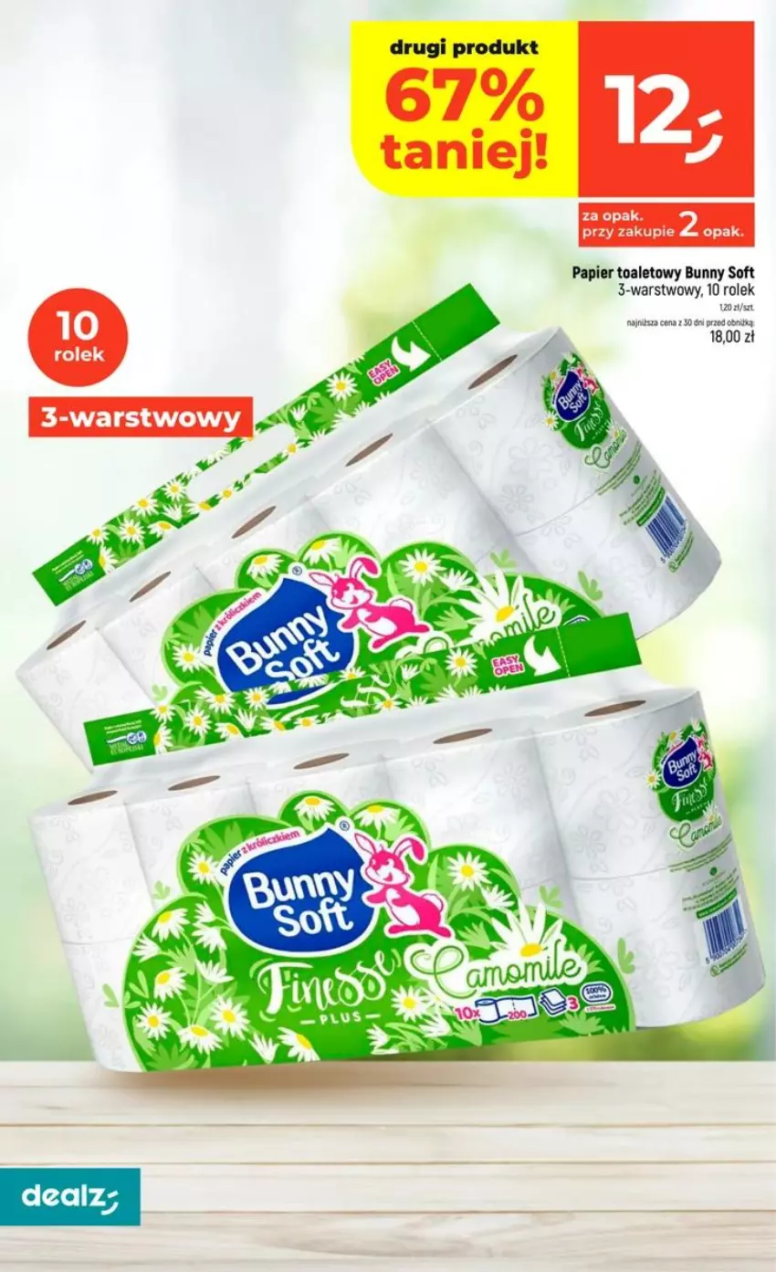 Gazetka promocyjna Dealz - NOWA GAZETKA - ważna 08.10 do 14.10.2026 - strona 36 - produkty: Papier, Papier toaletowy