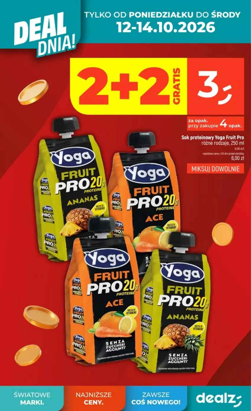 Gazetka promocyjna Dealz - NOWA GAZETKA - ważna 08.10 do 14.10.2026 - strona 8 - produkty: Fa, Sok